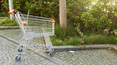 Kladno trápí ukradené nákupní vozíky. Supermarket zavedl speciální opatření