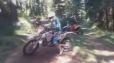 Bezohlední motorkáři vyrazili do národního parku! Nepoznáte je?