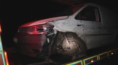 Policisté vyšetřují nehodu muže který usnul za volantem, vůbec neměl řídit