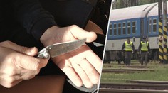 Muž přepadl ve vlaku školáky, a ještě jim zamával. Následně skončil v poutech