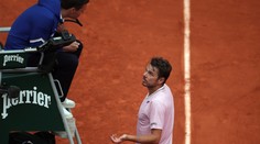 Wawrinka na French Open vyjel na rozhodčího, chtěl obyčejnou vodu