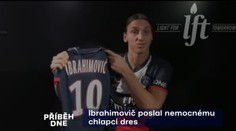 DOJEMNÉ! Malý nemocný kluk ze Sarajeva dostal Zlatanův dres