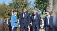 Zeman šokoval na návštěvě Srbska: "Mám rád Srby, nemám rád Kosovo"