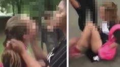 VIDEO: Brutální bitka školaček v Písku! Nadávky a kopanec do hlavy