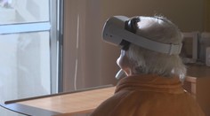 V nemocnici se podívají do Itálie i na Kanáry. Senioři si užívají virtuální realitu