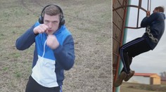I venku to jde! Dvořák posiluje s dvacetikilovým řetězem kolem krku