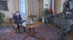 Nahlédněte do zákulisí natáčení projevu prezidenta Miloše Zemana