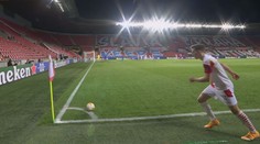 Slavia v Edenu uhrála pouze remízu, ve Skotsku musí skórovat