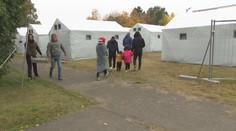 Migrační krize na Slovensku: Města tam zaplavují stanová městečka s uprchlíky