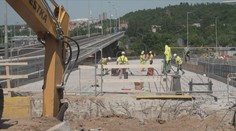 Opravy Barrandovského mostu mají být do konce léta hotové, slíbil Hřib