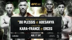 UFC 305 na NS: Adesanya chce titul. Jeho soupeř ho na tiskovce rozbrečel