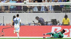 Messi nedal ve čtvrtfinále penaltu. Argentina jde i tak mezi nejlepší čtyřku
