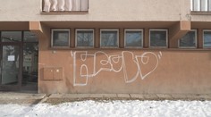 Měl počmárat sochu, dům i policejní stanici. Sprejerovi hrozí rok za mřížemi