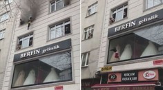 Žena vyhodila z okna své čtyři děti, zachránila jim tak život! VIDEO