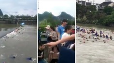 Tragédie v Číně: Během tréninku dračích lodí zemřelo 17 lidí! VIDEO
