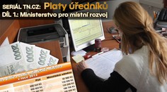 SERIÁL: KOLIK BEROU na Ministerstvu pro místní rozvoj? VELKÝ PŘEHLED