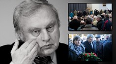 Manželka vyčetla na pohřbu Ransdorfovi, že ožebračil rodinu!