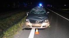 Auto srazilo u Rožnova cyklistu. Muž na místě zemřel