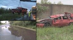 TRAGICKÁ NEHODA: Muž vjel s Volvem do louže, dostal smyk a zemřel!
