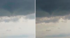 Vzdušný vír se objevil hned ve dvou krajích, zachytili ho i čtenáři TN.cz