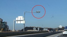 Na úseku D1 porušilo předpisy 11 tisíc řidičů za měsíc! Zaplatí za to