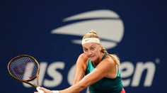 Kvitová a Muchová postupují bez ztráty setu. Lehečka se s US Open loučí