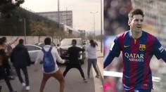 Messi má fanoušky u zadku! Takhle je skoro přejel autem