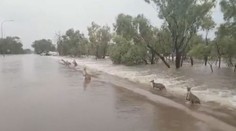 Západní Austrálii sužují silné deště, které způsobily masivní záplavy