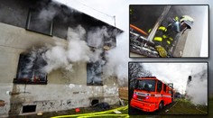 Při požáru v Ostravě uhořel senior, další lidé se nadýchali kouře