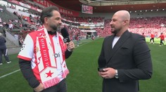 Slávista Kalkulátor u mikrofonu. Vysvětlil, za co ho sjel Tomáš Řepka