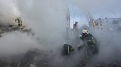 Rusko znovu pálilo rakety na Ukrajinu. Na Kyjev tento měsíc stříleli už podeváté