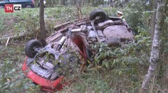 Záhada z Vysočiny! Auto pod srázem, uvnitř mrtvý mladík!