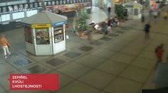 Muž (77) v Pardubicích se dusil na lavičce. Pomoc přišla příliš pozdě