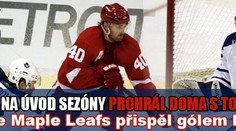 Detroit na úvod sezony prohrál doma s Torontem
