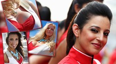 Sexy zadečky a smrtící výstřihy. V F1 se to hemží nádhernými dívkami