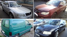 Mazda za 7 tisíc, oktávka za 8! V dražbách jsou auta za hubičku