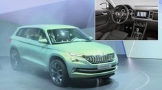 Takhle bude vypadat uvnitř! Škoda odhalila interiér Kodiaqa