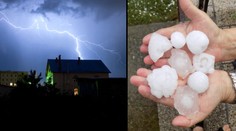 Ostravu zasáhlo silné krupobití! Počasí se zklidnilo až v noci