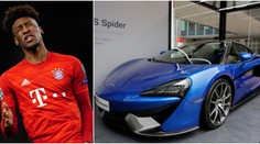 Hvězdě Bayernu hrozí pokuta. Na tréninku se předváděla v McLarenu