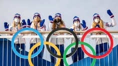 Češi poznávají olympijské stadiony. Fernstädtová pózuje s jamajským bobem