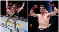 Škrcení za milion. UFC nováček si skočil pro výhru a extra odměnu
