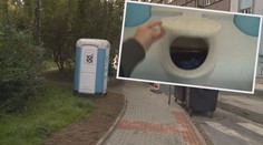 Kuriózní krádež: Lupič odcizil mobilní toaletu! Byla plná fekálií