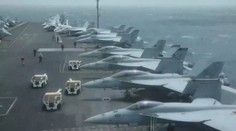 USA poslaly na Blízký východ největší letadlovou loď světa. Trump mluví o vojenském zásahu