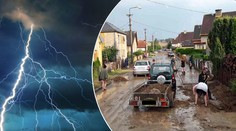 Silné bouřky udeřily na Česko! Vítr lámal stromy, padaly kroupy