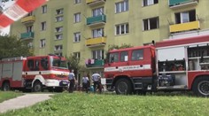 V Přerově vyhořel byt. Hasiči evakuovali 20 lidí, pět se zranilo