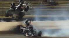 Borec na konec! Děsivá srážka v IndyCar měla šťastný konec