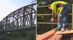 Pardubický most se začal opravovat, byl životu nebezpečný