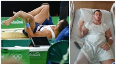 Gymnasta poslal po děsivém zranění dojemný vzkaz: Vrátím se!