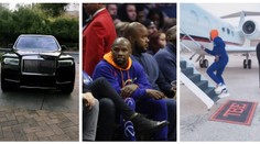 Mayweather ukázal běžný den: Na NBA tryskáčem a luxusním autem