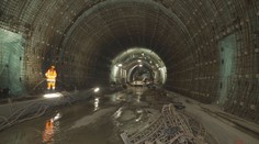 Silné mrazy komplikují stavbu tunelu dálnice D35. Řešit se musí i podzemní vody